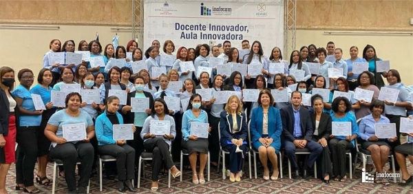 Inafocam y Adasec certifican participantes del diplomado “Docente Innovador Aula Innovadora”